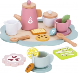 Dřevěná hračka Čajový set pro děti