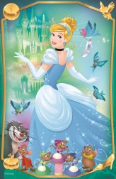 Trefl puzzle Disney princezny Popelka 54 dílků