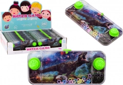 Vodní dovednostní hra dinosaurus tyranosaurus – kapesní konzole zelená