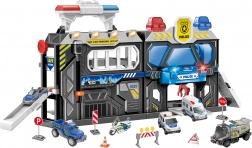 přenosná policejní stanice se světelnými a zvukovými efekty