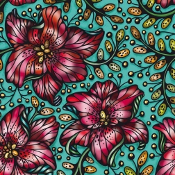 Čtvercové puzzle CURIOSI Q Gold – vzor III, 72 dílků