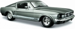 Model Ford Mustang GT 1967 1:24 šedý