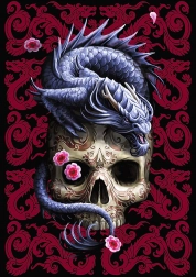 TREFL premium plus puzzle – orientální drak (1000 dílků)