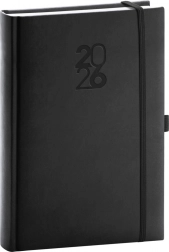 Notique Denní Diář Aprint Top Černý 2026