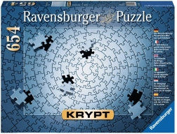 RAVENSBURGER puzzle KRYPT silver – 654 dílků