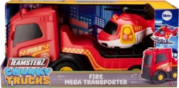 Hasičský Nákladní Vůz s Helikoptérou Teamsterz