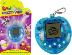 Elektronická hra TAMAGOTCHI – modré virtuální zvířátko