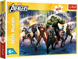 Puzzle 160 dílků – supermoce – DISNEY MARVEL The Avengers – Trefl