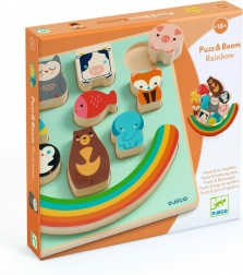 Puzz & Boom zvířátka s duhou od Djeco