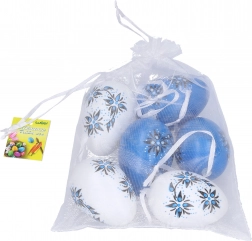 Vajíčka dekorační plastová mix