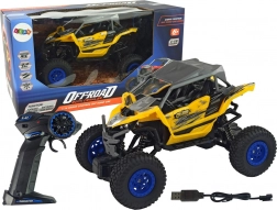 RC off-road auto na dálkové ovládání žluté 1:16