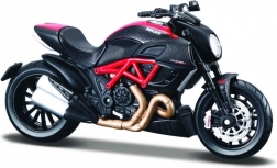 Model motocyklu Ducati Diavel Carbon s podstavcem 1:18