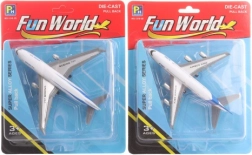 Kovové letadlo pro děti 14 × 13 cm