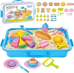 Woopie Kinetický Písek 1,2 kg Restaurace Stolek s Formičkami