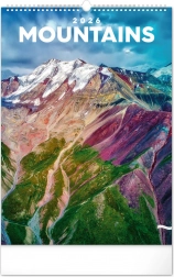 Nástěnný kalendář Hory 2026