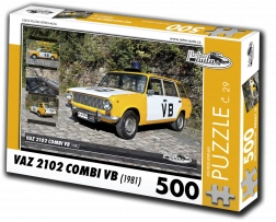 Puzzle Retro-auta VAZ 2102 Combi VB 500 dílků