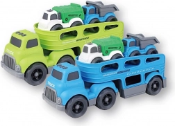 Auto tahač s auty pro přepravu