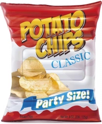 Nafukovací Matrace Ve Tvaru Pytlíku Chipsů