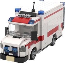 Brixies Plus sanitka s nosítky, 430 dílků