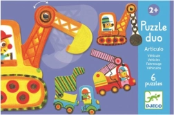Puzzle Duo Autíčka v pohybu