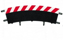 vnější krajnice pro zatáčku 2/30° pro autodráhy CARRERA EVOLUTION, DIGITAL 132 a DIGITAL 124