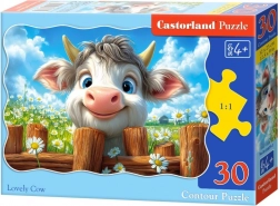 Castorland puzzle Krásná kravička 30 dílků