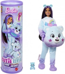 Barbie Cutie Reveal – Starostliví medvídci, série 2, fialová panenka