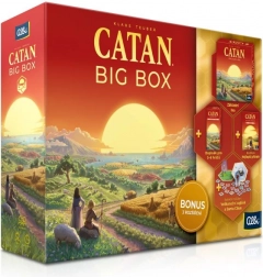 Catan Big Box (redesign 2025) – velká rodinná stolní hra pro až 6 hráčů