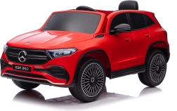 Dětské elektrické auto mercedes-benz eqa 250 – červené