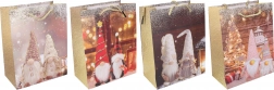 dárková taška vánoční S 23 × 18 × 10 cm