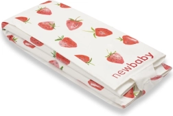 Cestovní přebalovací podložka New Baby Basic Strawberry