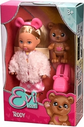 panenka evi love s medvídkem