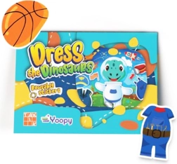 Obleč si dinosaury! sada s nálepkami