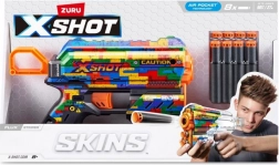 Pěnový blaster X-Shot Skins Flux Striper (8 šipek)