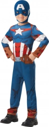 Dětský kostým MARVEL Avengers Kapitán Amerika 110–116 cm (5–6 let)