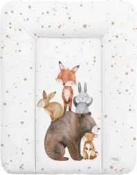 Ceba Baby měkká přebalovací podložka basic forest friends 50 × 70 cm