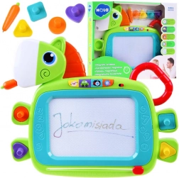 Barevná magická tabule ve tvaru koníka s razítky