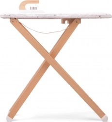 Dřevěné dětské žehlicí prkno a žehlička