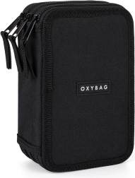 Třípatrový penál UNICOLOR černý