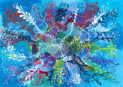 Puzzle Blues Oceánu 1500 Dílů