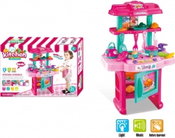 Dětská kuchyňka se světlem a zvukem, 31 dílů