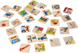 dřevěné pexeso povolání goki