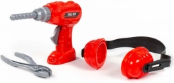 Dětská sada nářadí s vrtačkou, chrániči sluchu a kleštěmi