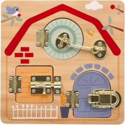 Dřevěná zamykací tabule Děti světa