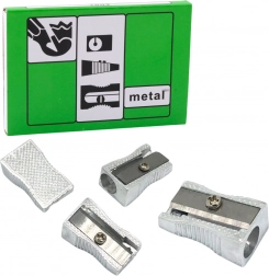 Kovové ořezávátko na tenké pastelky a tužky