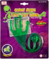 Natahovací lepkavá ruka mimozemšťana
