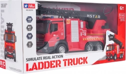 RC hasičské auto s výsuvným žebříkem a vodní mlhou 2,4 GHz