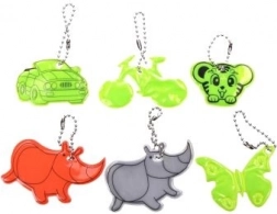 Reflexní klíčenka – mix barev