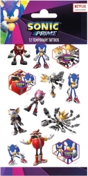 dočasné tetování SONIC – sada samolepicích motivů