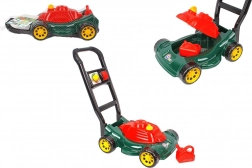 Dětská plastová sekačka na trávu do síťky 28 × 53 cm